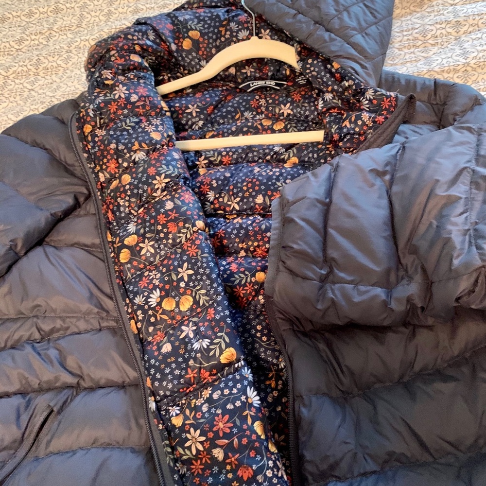 Land’s End lightweight down winter coat